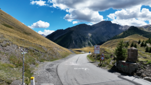 Col de Vars Schild